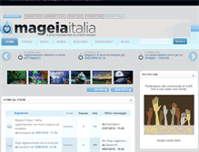 Tablet Screenshot of mageiaitalia.org